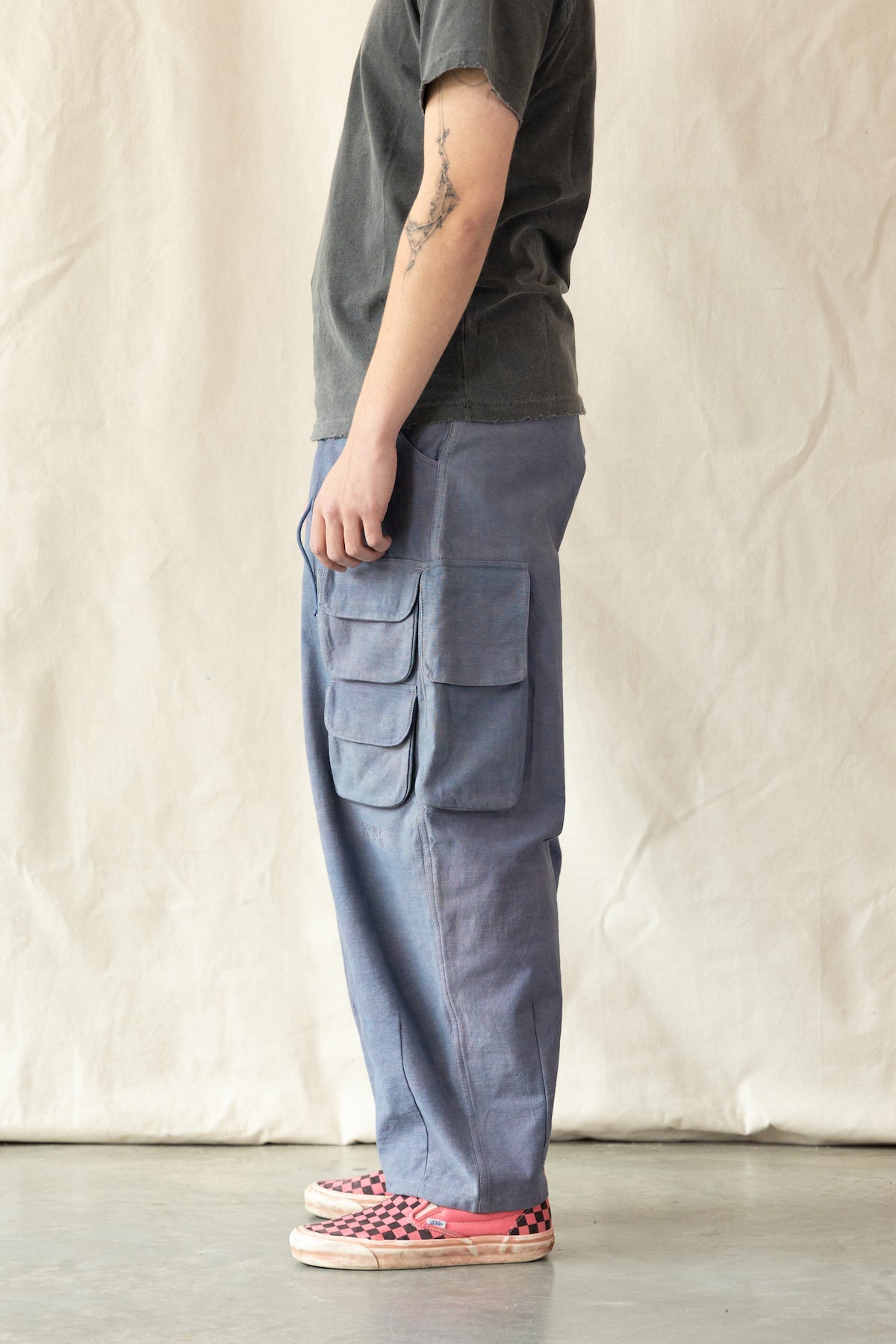 Story Mfg. - Forager Pant - Purple Slub - Canoe Club