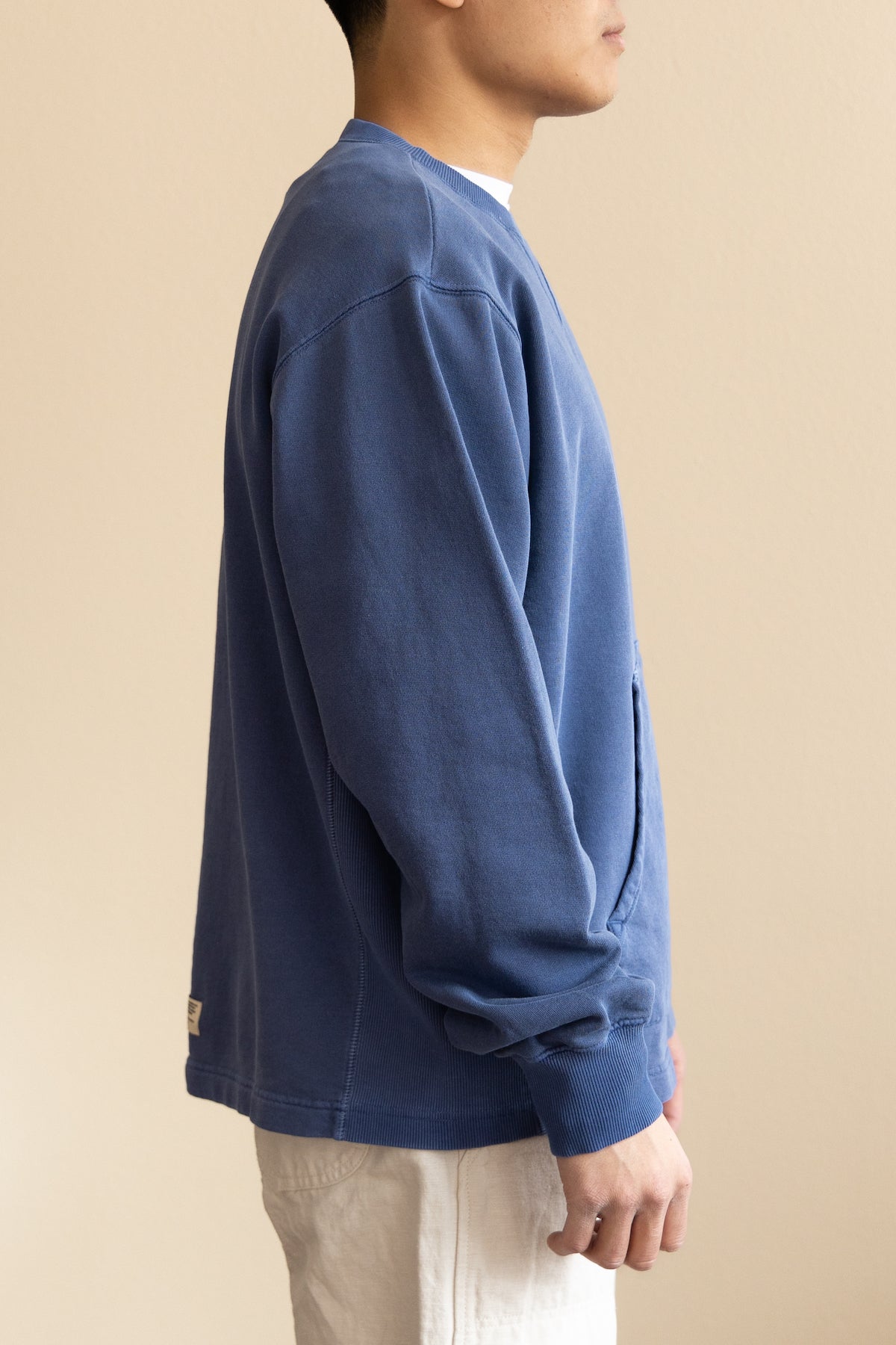 Nigel Cabourn - Training Sweater - Denim - Canoe Club