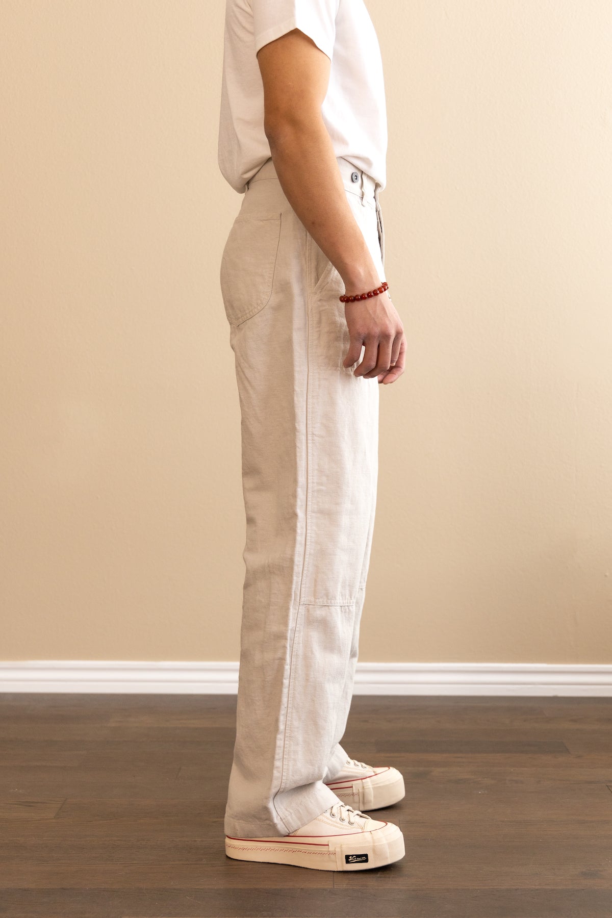 Nigel Cabourn - Carpenter Pant - Off White - Canoe Club