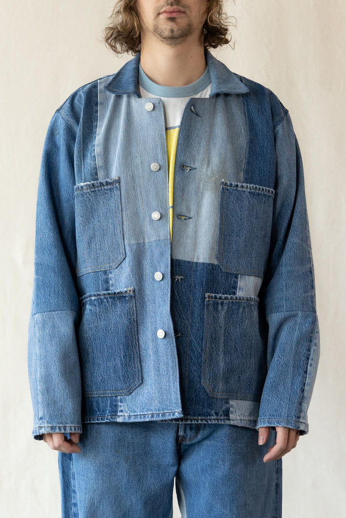 RE/DONE - Quilted Barn Jacket - Assorted Indigo - Canoe Club