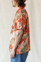 RE/DONE - Tiger Surf Rider Shirt - Red Tiger - Canoe Club