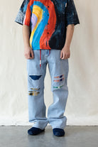 Marni - Bleached Coated Denim - Illusion Blue - Canoe Club