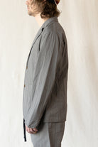 ts(s) - Seersucker 2 Button Jacket - Gray - Canoe Club