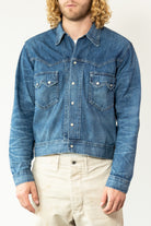 RRL - Hewson Indigo Denim Western Jacket - Hewson Wash - Canoe Club