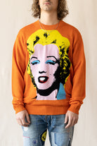 Junya Watanabe - Marilyn Monroe Graphic Sweater - Orange - Canoe Club