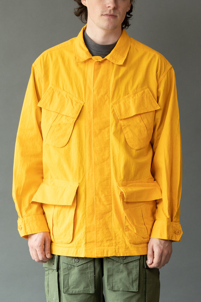 Engineered Garments - Jungle Fatigue Jacket - Yellow Cotton Sheeting - Canoe Club