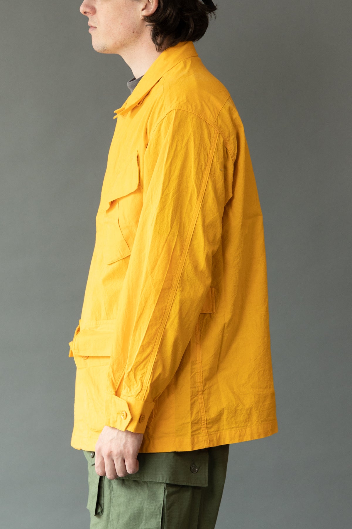 Engineered Garments - Jungle Fatigue Jacket - Yellow Cotton Sheeting - Canoe Club