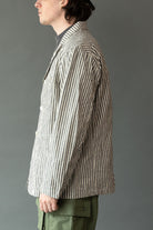 Engineered Garments - Bedford Jacket - Natural/Black LC Stripe - Canoe Club