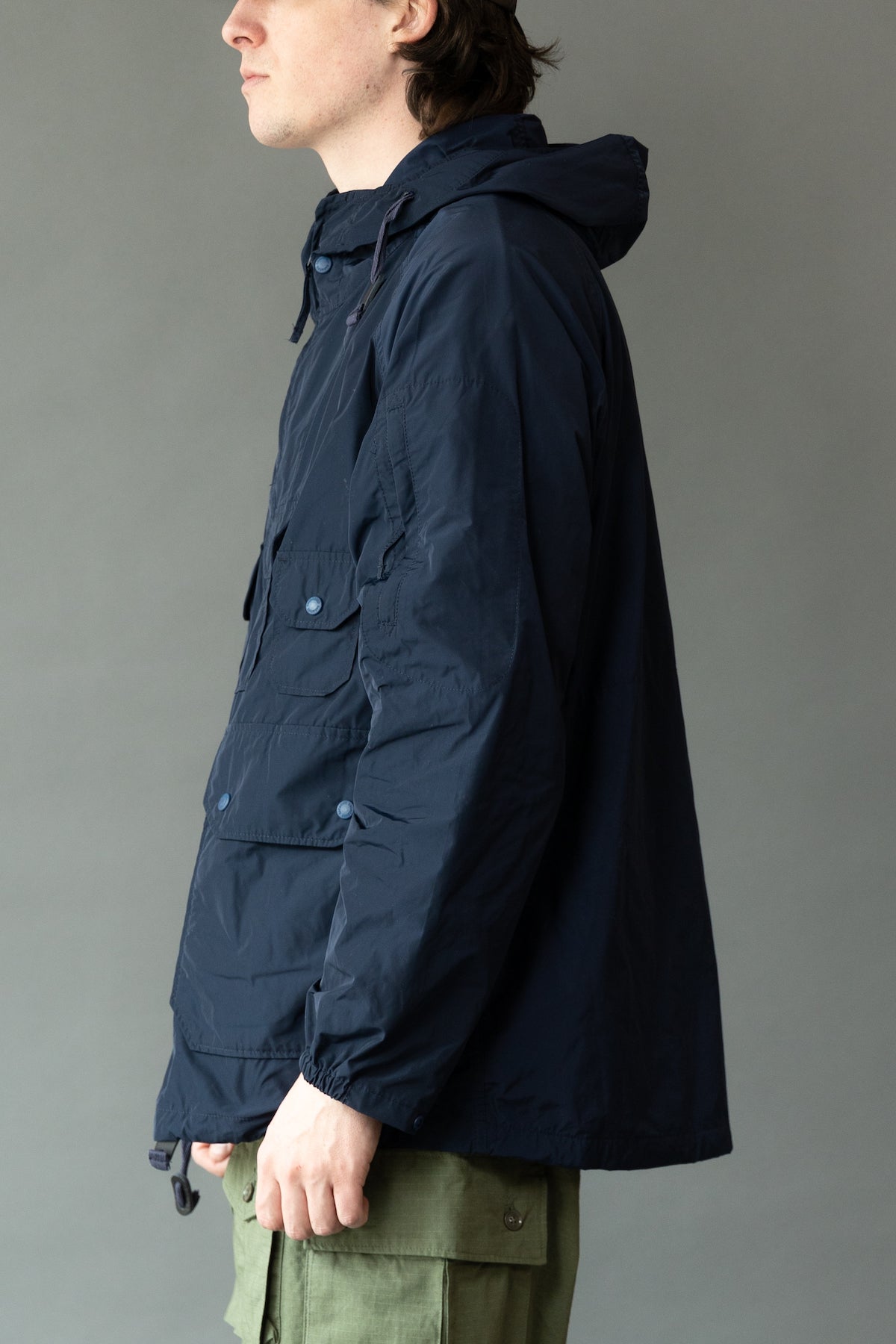 ジャケット・アウター Engineered Garments Atlantic Parka Engineered Garments Atlantic Parka (Cotton Ripstop) - Olive Green