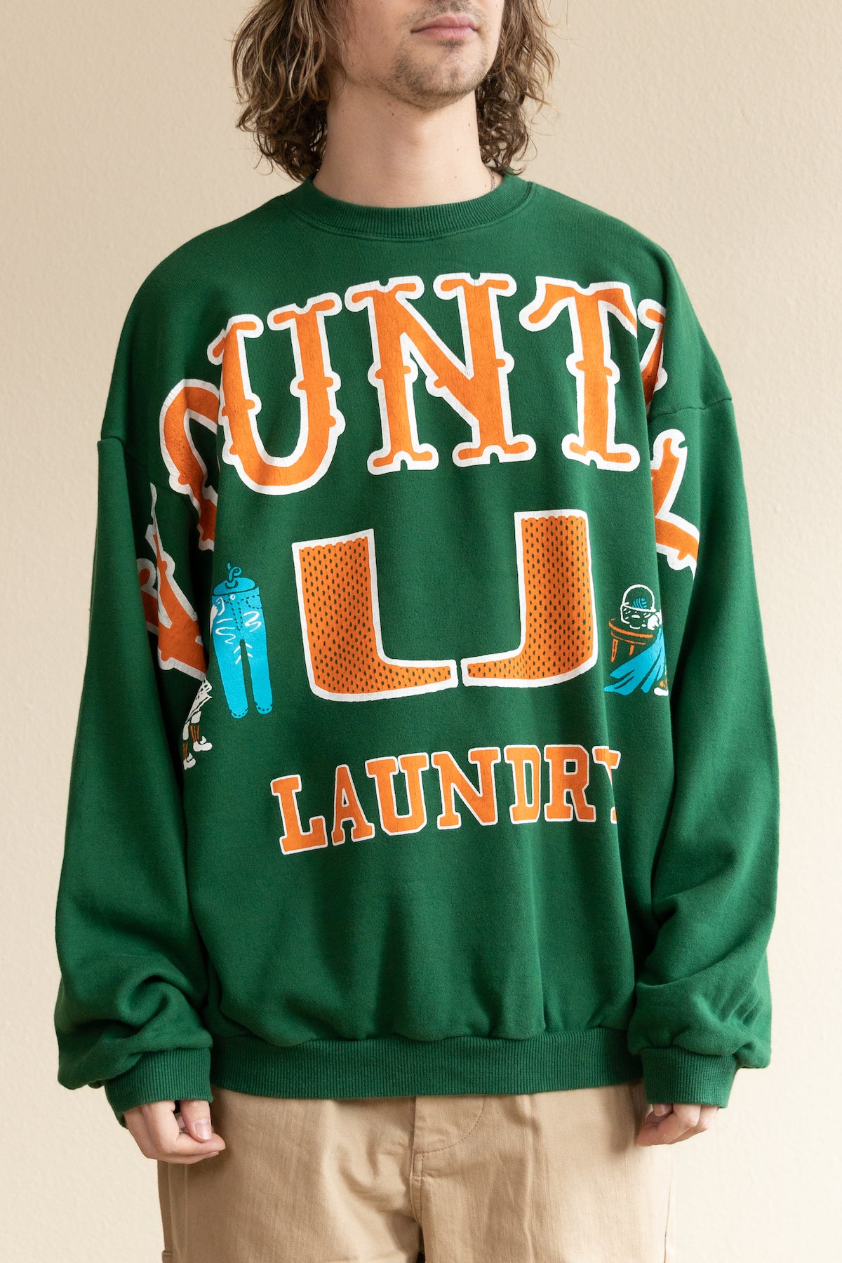 Kapital - 30/-SWT Knit BIG SWT (BIG KOUNTRY) - Green - Canoe Club