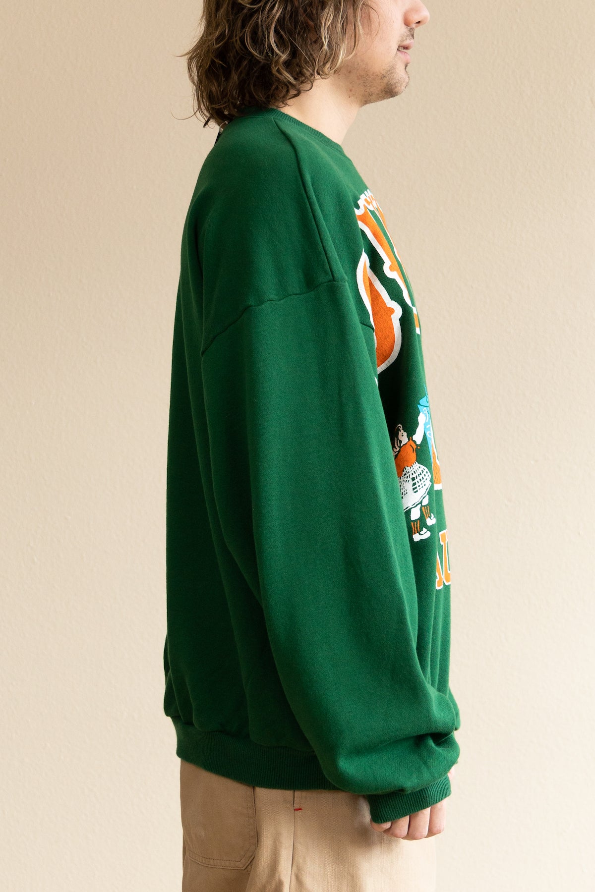 Kapital - 30/-SWT Knit BIG SWT (BIG KOUNTRY) - Green - Canoe Club