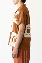 Harago - Patchwork Shirt - Brown - Canoe Club