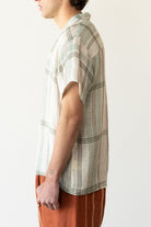 Harago - Textured Linen Shirt - Off White - Canoe Club
