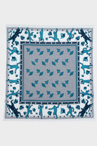 One Ear Brand - "Eejyanaika" Bandana - White Indigo - Canoe Club