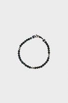 Mikia - Bloodstone and Sterling Silver Bracelet - 4mm Stones - Canoe Club