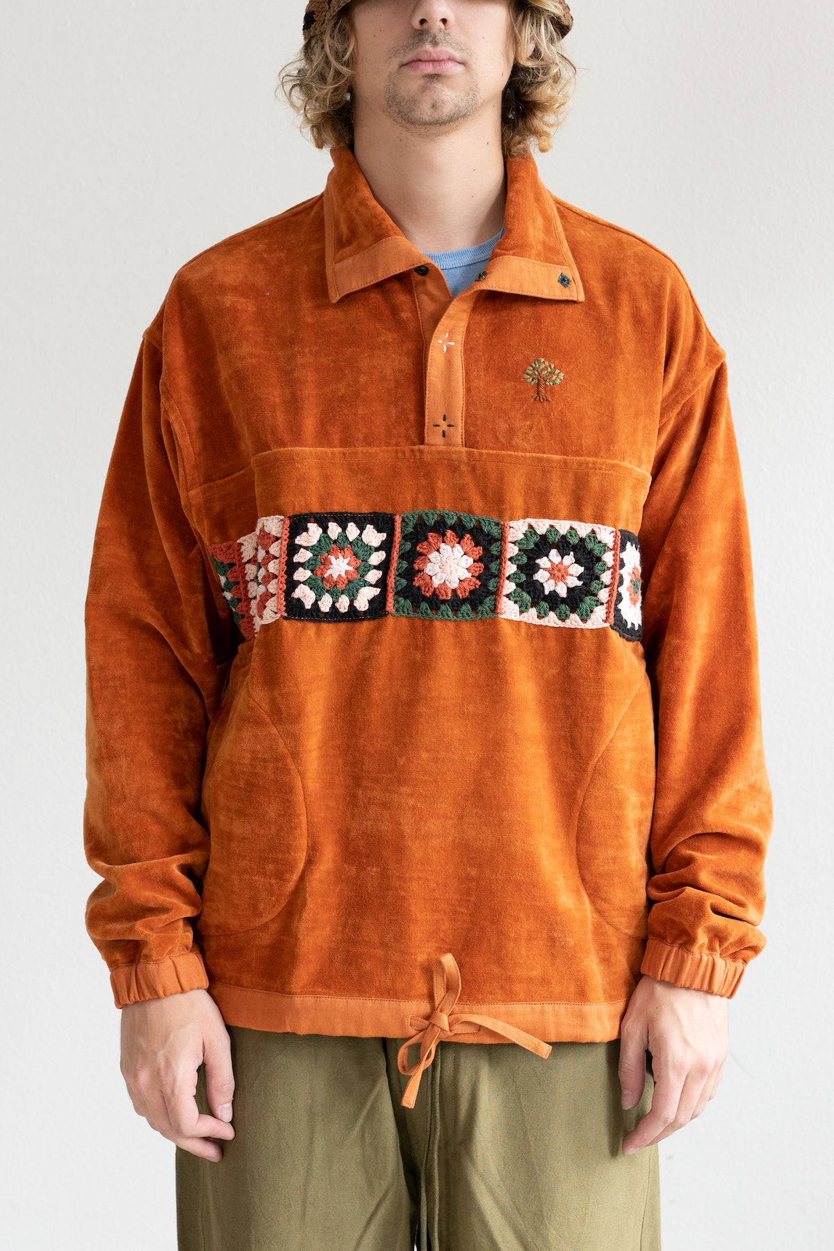 Polite Pullover - Madder Orange