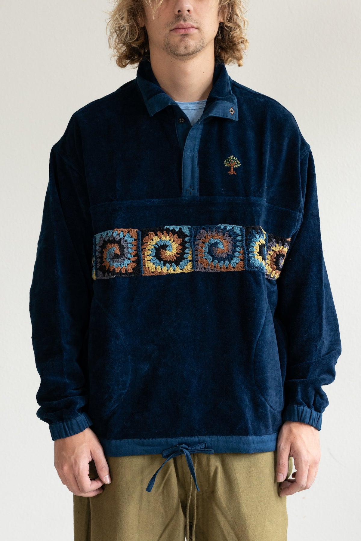 Story Mfg. Polite Pullover | Dark Indigo | Canoe Club