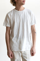 Velva Sheen - Short Sleeve Rolled Tee - White - Canoe Club