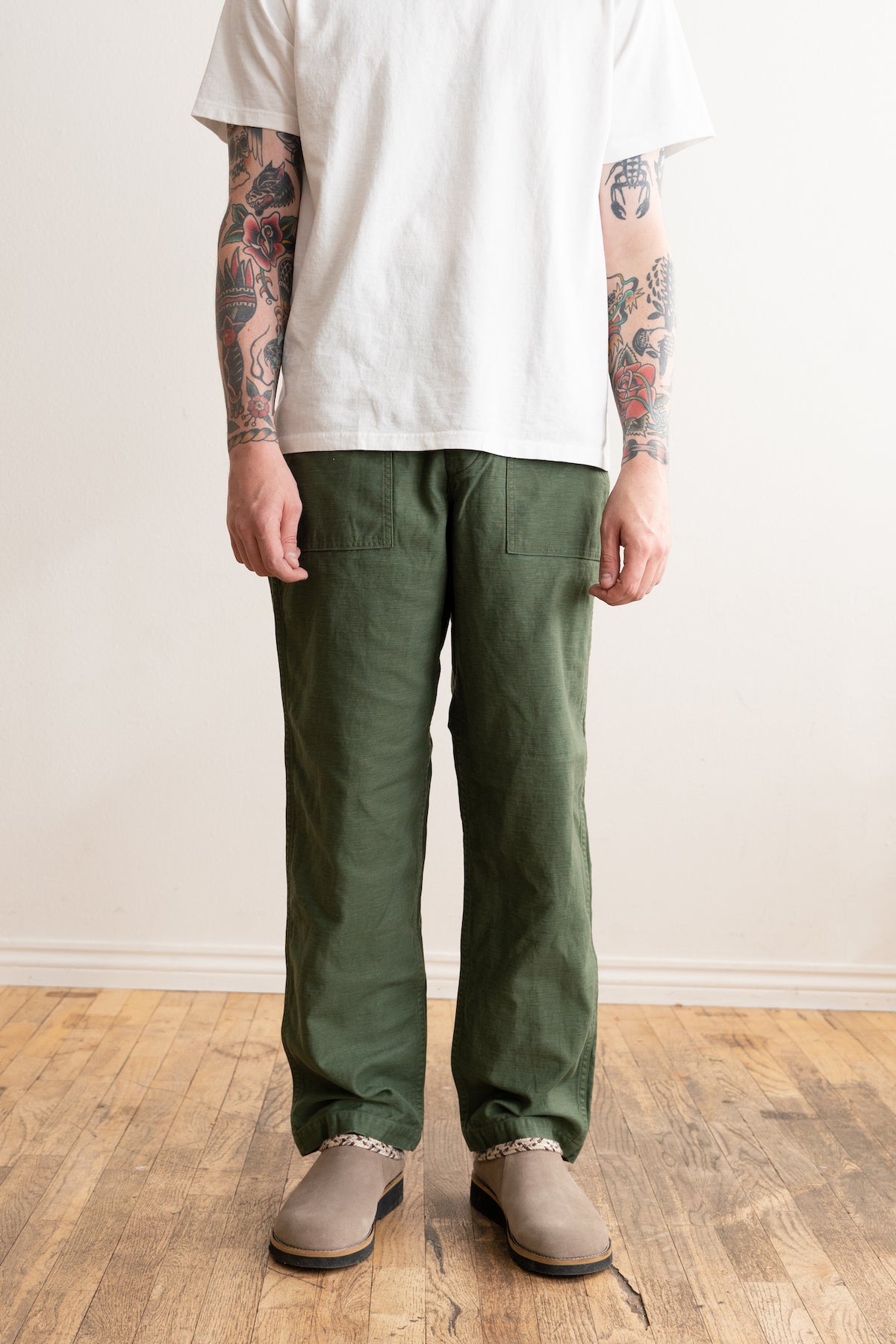 US Army Fatigue Pants (Regular Fit) - Green