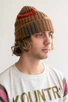 Kapital - 5G Wool TUGIHAGI Knit Cap - Brown - Canoe Club