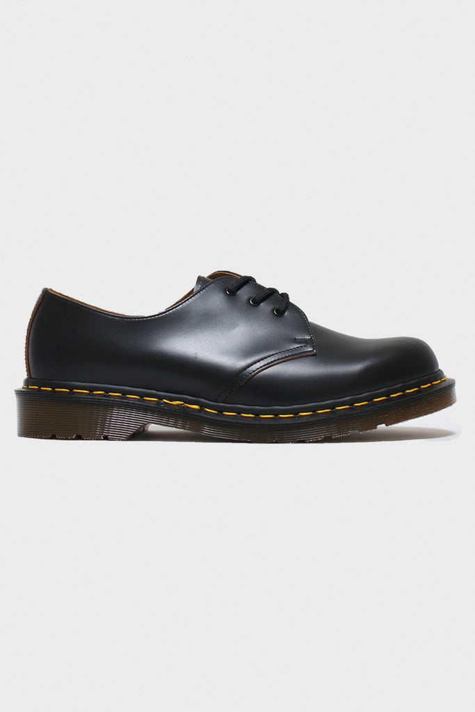 Dr. Martens - 1461 Shoe - Made in England- Black Quilon - Canoe Club