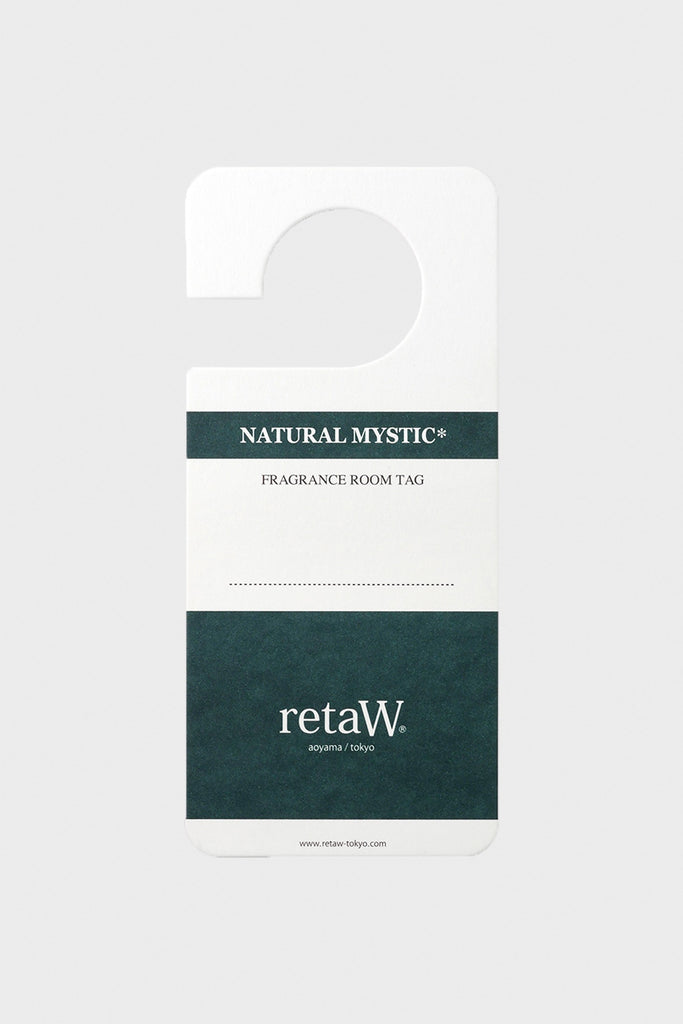 retaW - Fragrance Room Tag - Natural Mystic - Canoe Club