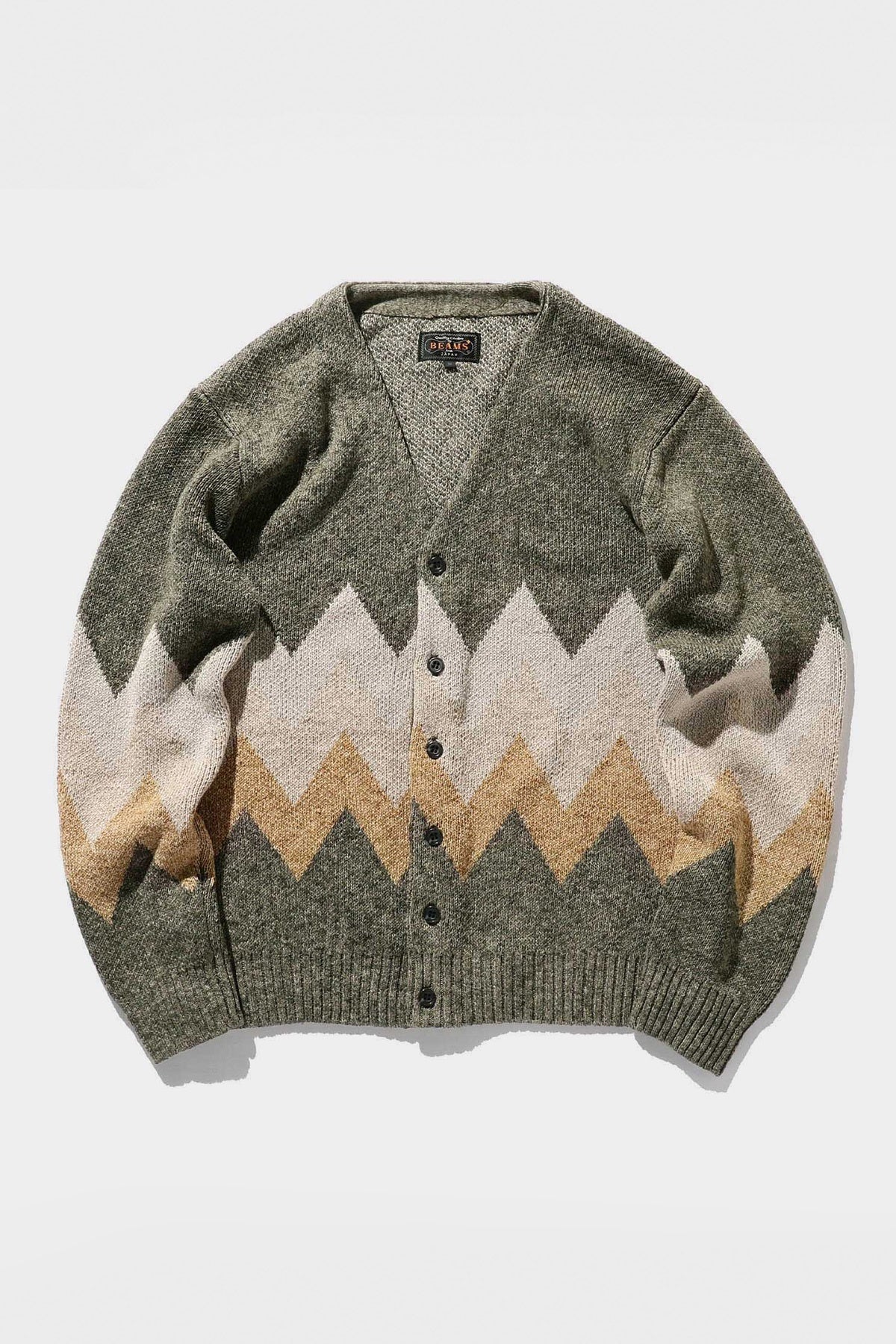 登場! ANTI BEAMS VINTAGE CARDIGAN GRADATION カーディガン - behere.ng