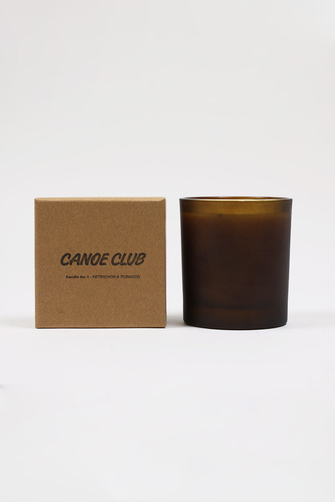 Canoe Club Collaborations - Candle No. 1 - Petrichor & Tobacco - Canoe Club