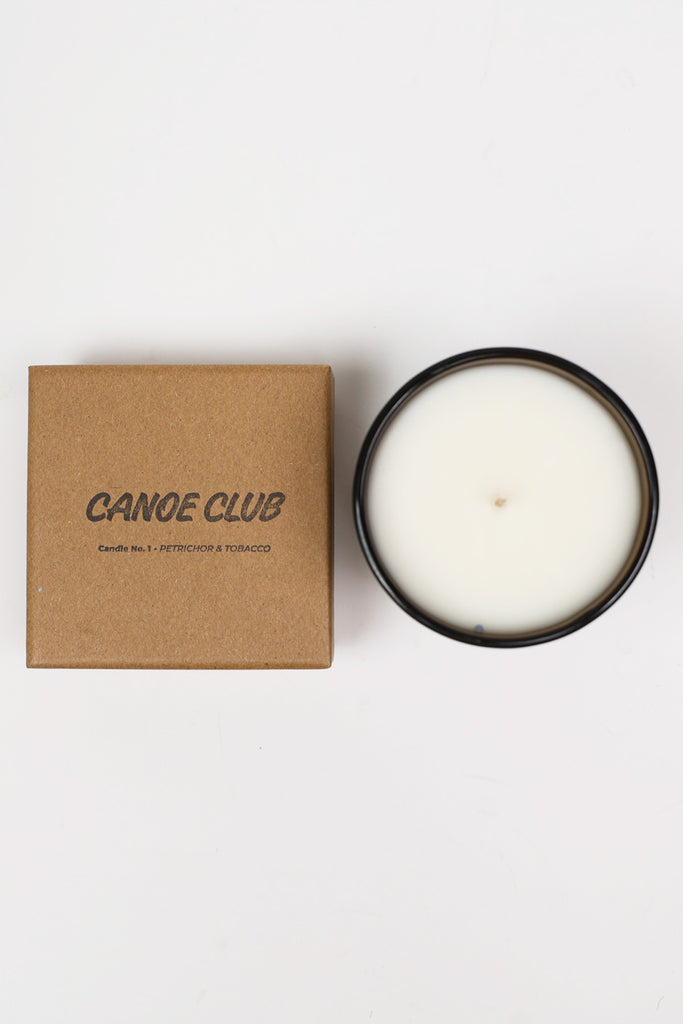 Canoe Club Collaborations - Candle No. 1 - Petrichor & Tobacco - Canoe Club