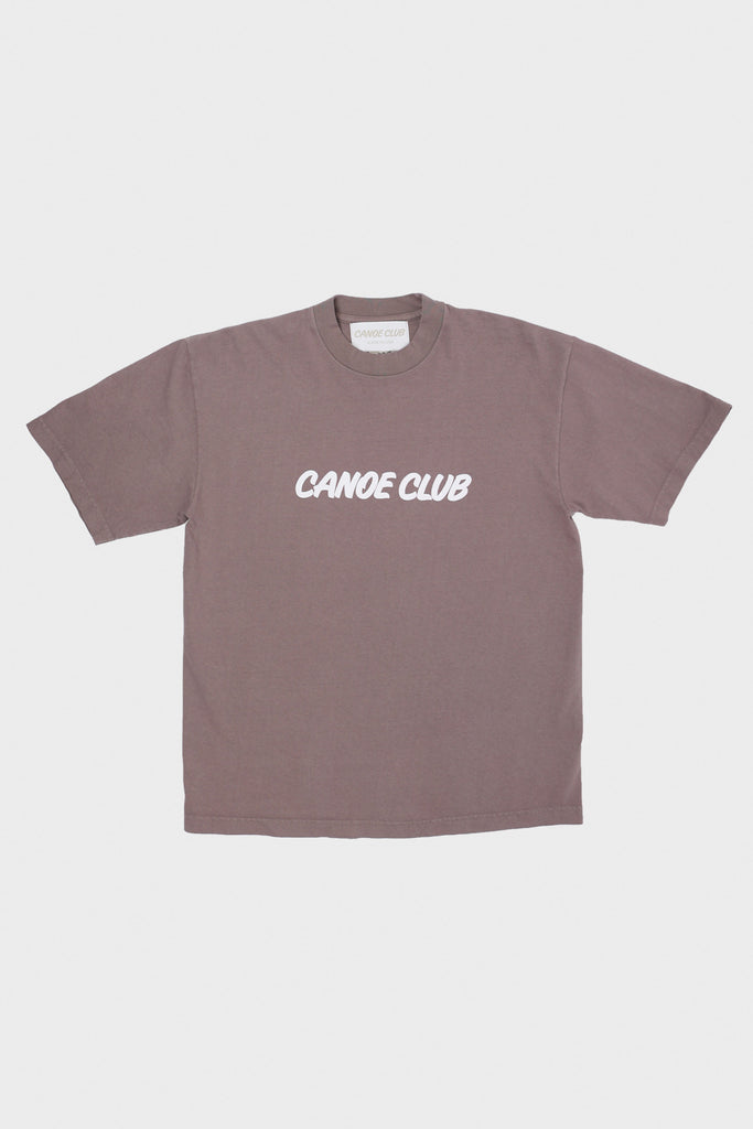 Canoe Club Collaborations - Shop Tee Center Logo - Sun Gray - Canoe Club