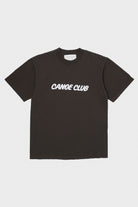 Canoe Club Collaborations - Shop Tee Center Logo - Vintage Black - Canoe Club