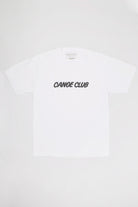 Canoe Club Collaborations - Shop Tee Center Logo - White - Canoe Club