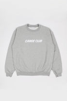 Canoe Club Collaborations - Canoe Club Crewneck - Heather Grey - Canoe Club