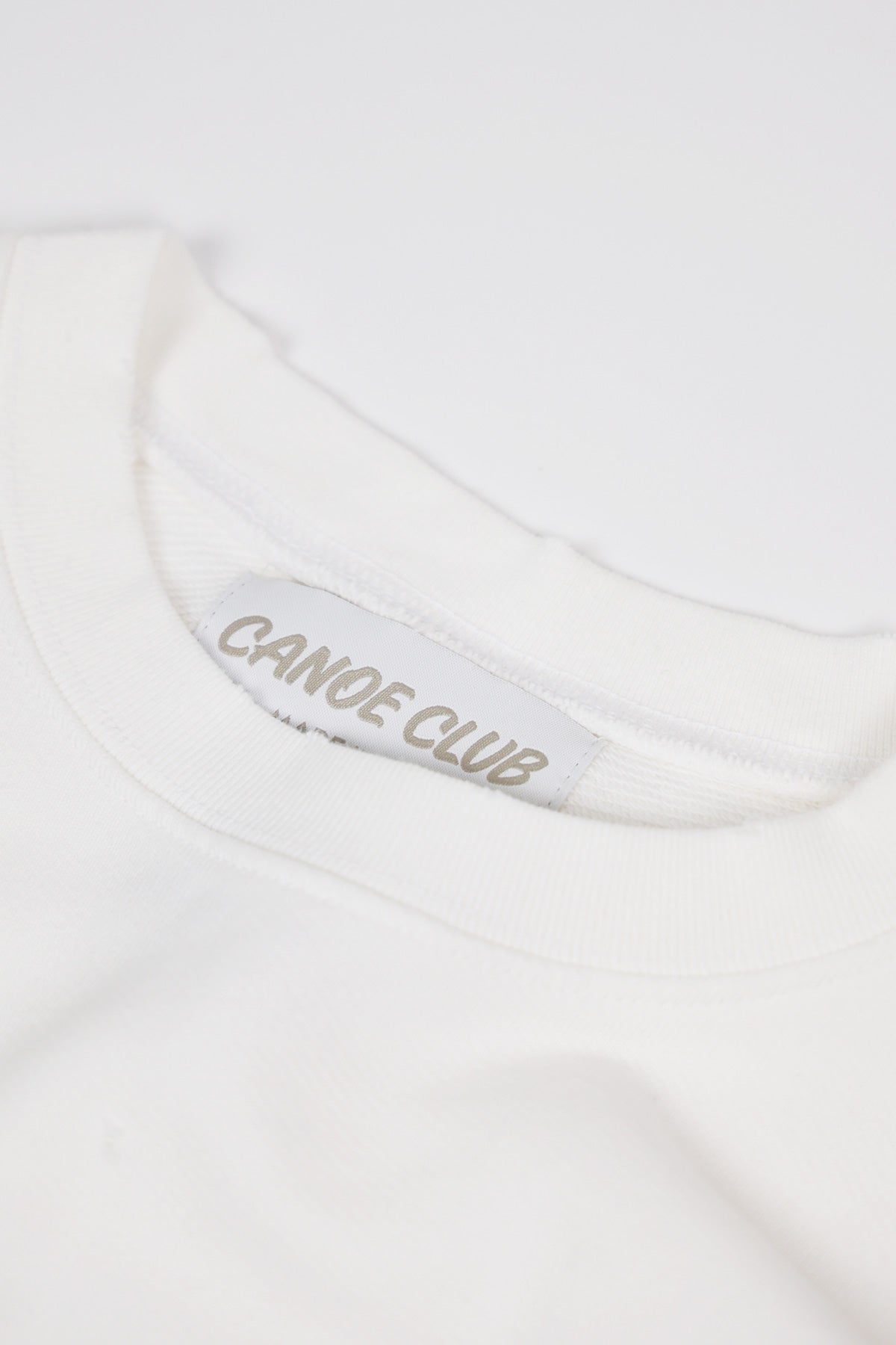 Canoe Club Collaborations - Canoe Club Crewneck - Natural - Canoe Club