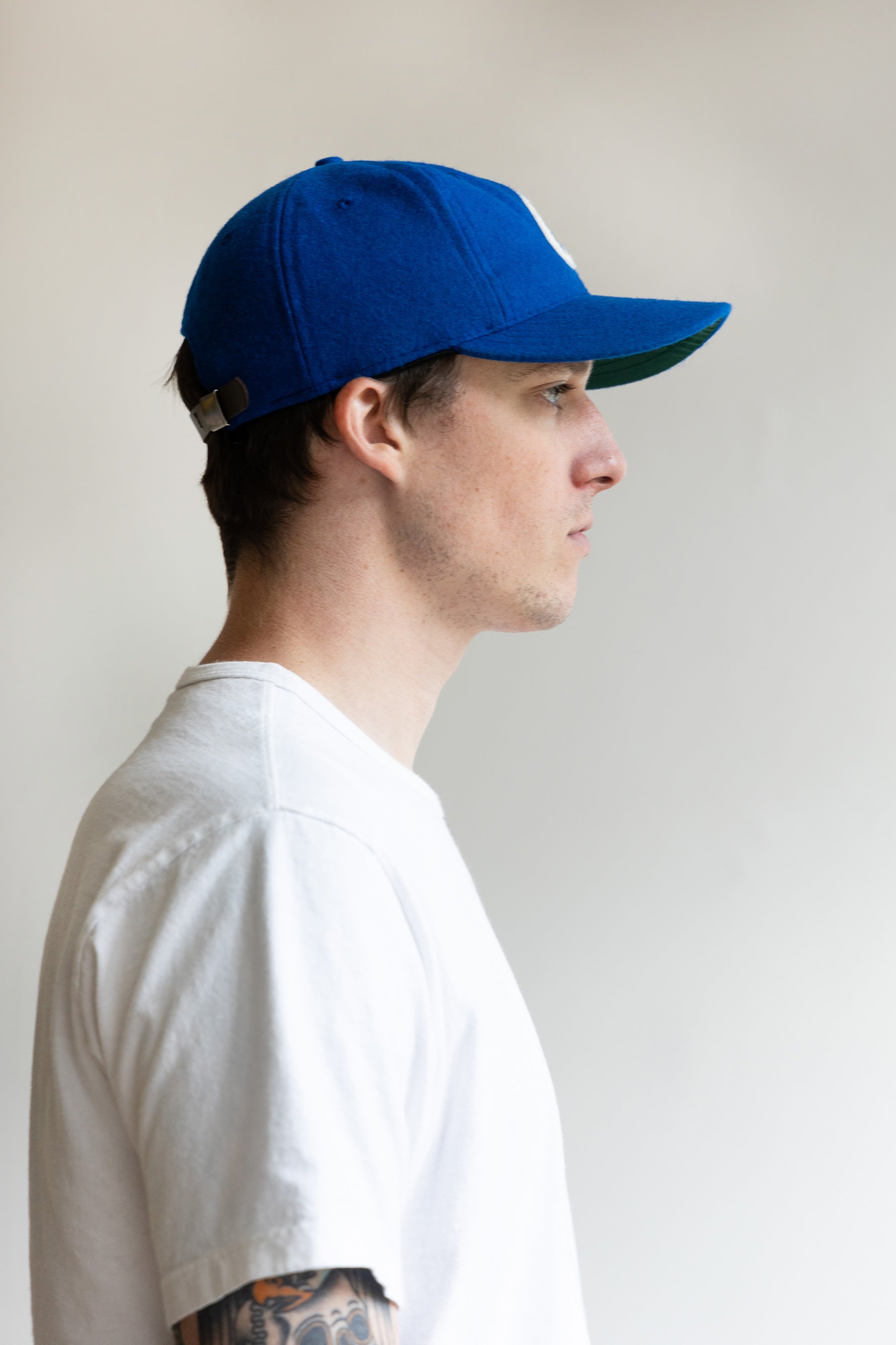 Canoe Club Collaborations - Canoe Club x Ebbets Field Ball Cap - Blue - Canoe Club