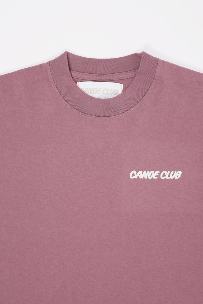 Canoe Club Collaborations - Shop Tee Small Logo - Sun Grey - Canoe Club