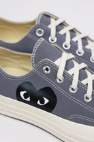 Comme des Garçons PLAY - CdG PLAY x Converse Chuck Taylor Lo - Gray - Canoe Club