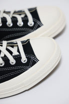 Comme des Garçons PLAY - CdG PLAY x Converse Chuck Taylor Hi - Black - Canoe Club