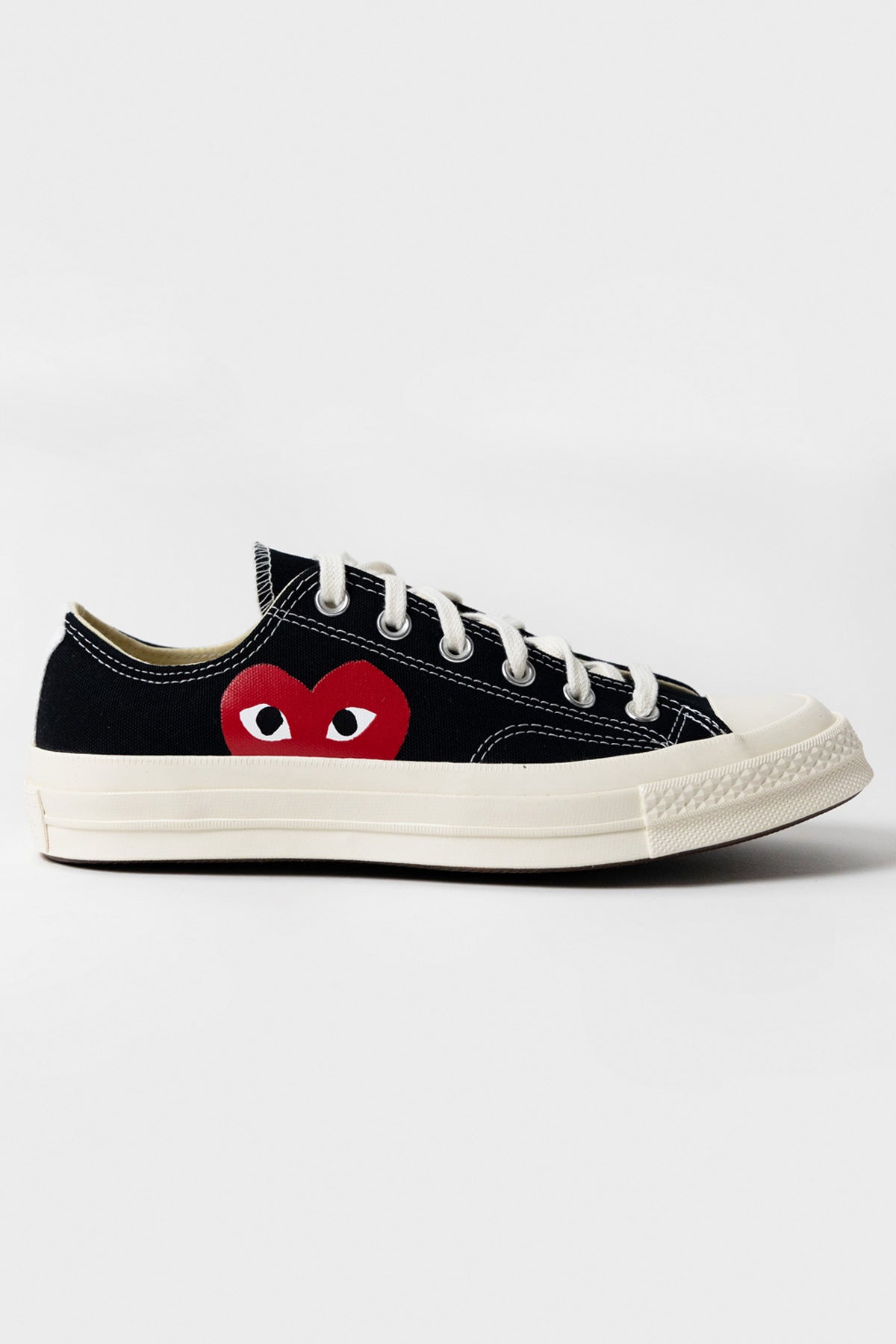 Comme des Garçons PLAY - CdG PLAY x Converse Chuck Taylor Lo - Black - Canoe Club