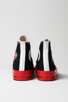 Comme des Garçons PLAY - CdG PLAY x Converse Red Sole Hi - Black - Canoe Club