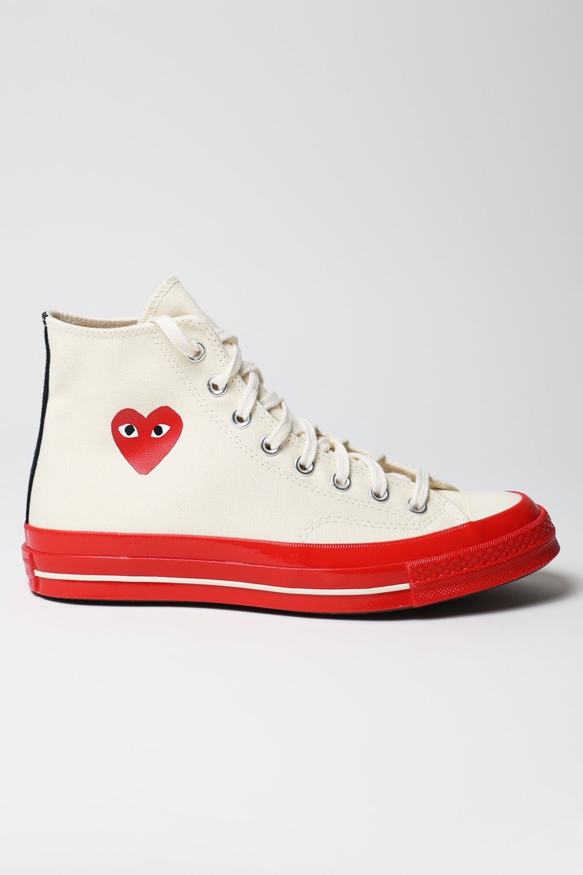 Comme des Garçons PLAY - CdG PLAY x Converse Red Sole Hi - Off White - Canoe Club