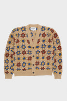 Corridor - Hand Crochet Pima Cardigan - Natural - Canoe Club