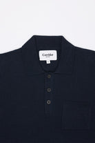 Corridor - Knit Slouchy Polo - Midnight - Canoe Club