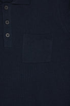 Corridor - Knit Slouchy Polo - Midnight - Canoe Club