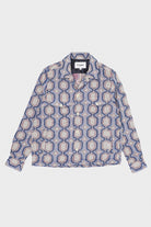 Corridor - Mosaic Military Jacket - Blue - Canoe Club