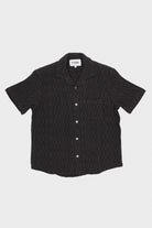 Corridor - Rainbow Weave Camp Collar - Black - Canoe Club