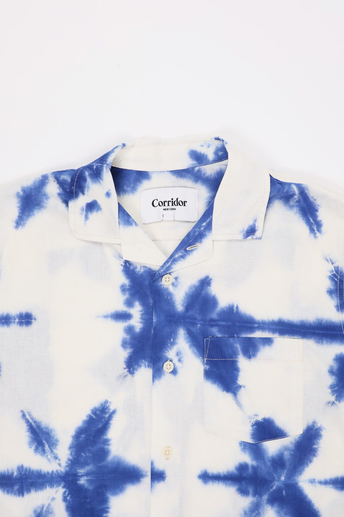 Corridor - Shibori Sunrise - Indigo - Canoe Club