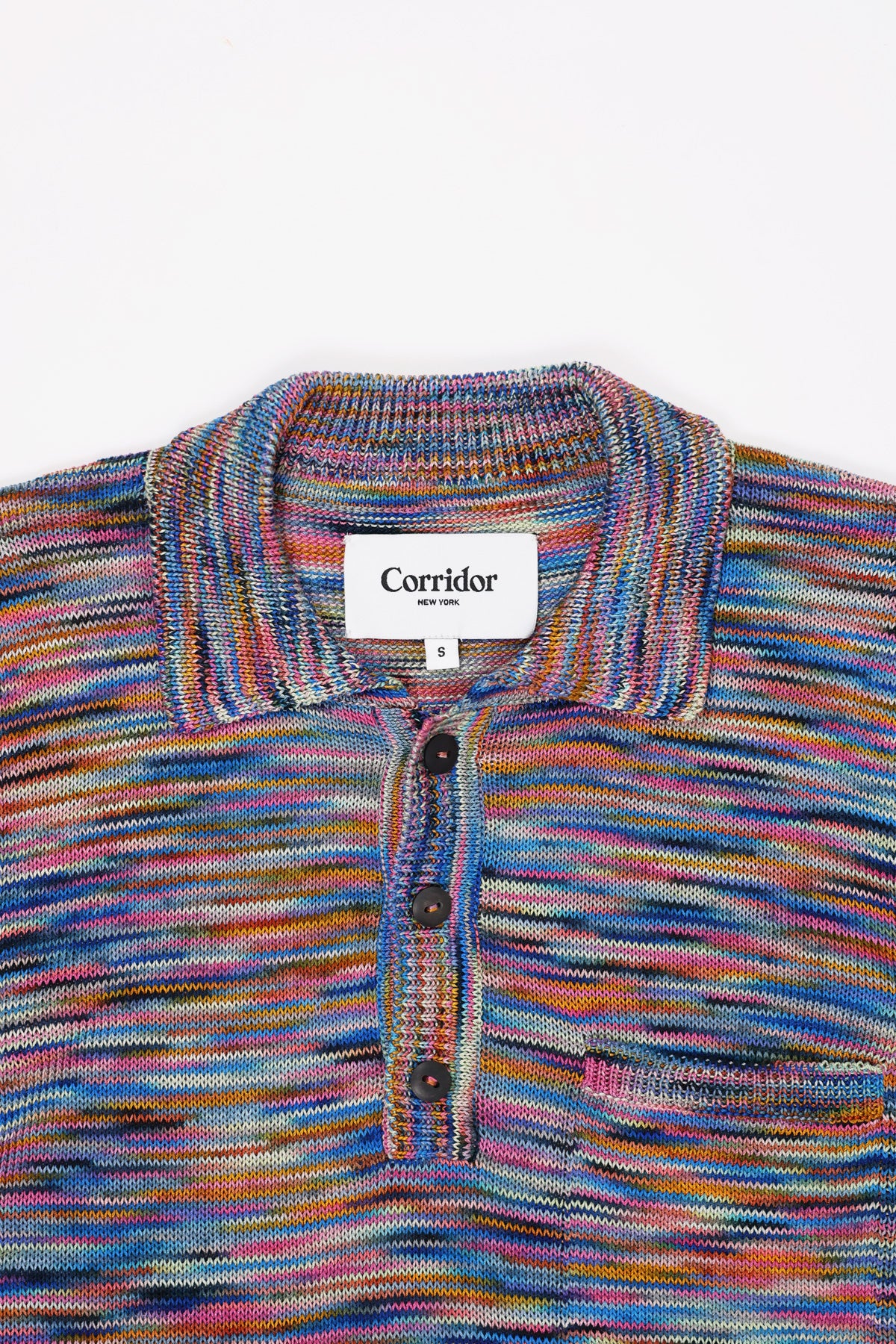 Corridor - Spacedye Polo - Technicolor - Canoe Club