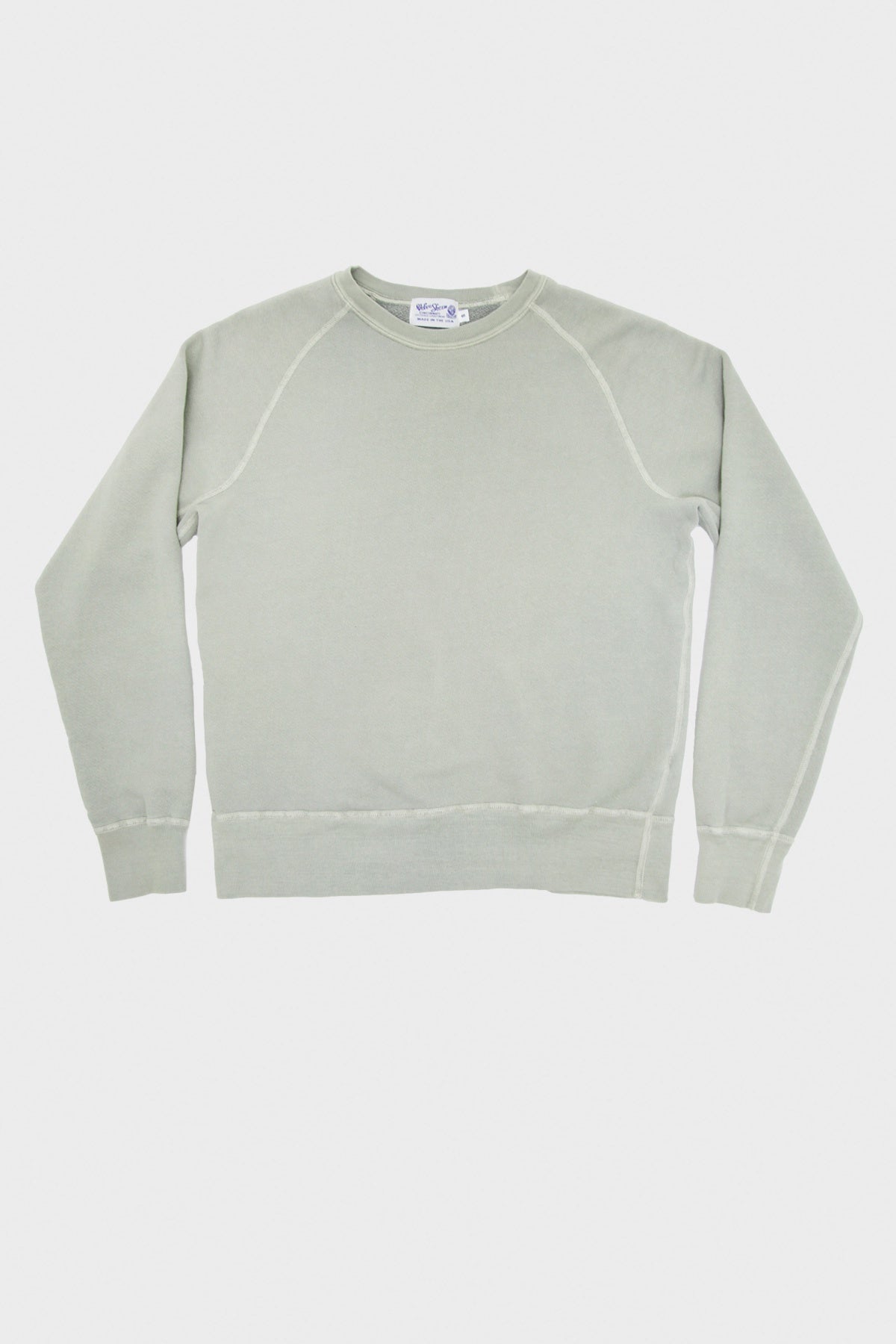 Velva Sheen 8oz Pigment Freedom Sweatshirt, Grey