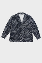 The Conspires - Cotton Oxford Military Jacket - Navy - Canoe Club